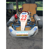 Kart Mega 13 Hp Conjunto Chassi Com Motor Honda Preparado 