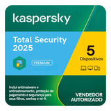 Kaspersky Total Security 5 Pc 1 Ano
