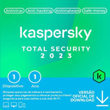 Kaspersky Total Security Licença 12 Meses