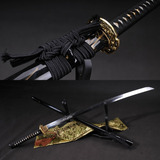 Katana Com Fio Shinken Afiada Forjada Aço Damasco Espada