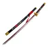 Katana De Led Recarregável Enma Black Zoro One Piece
