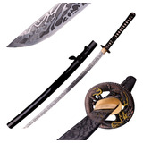 Katana Espada Kensei Kaen Lâmina Gravada