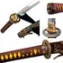 Katana Forjada Samurai Espada Kajihara Aço Damasco Encomenda