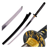 Katana Kensei Aohige Full Tang Afiado Espada Samurai