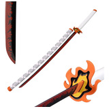 Katana Kyojuro Rengoku Demon Slayer Kimetsu No Yaba De Bambu