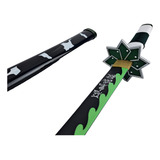 Katana Lâmina Bambu Cosplay Sanemi Shinazugaw Demon Slayer