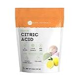 Kate Naturals Ácido Cítrico Para Bombas De Banho E Limpeza 227 G Natural Sem OGM ácido Cítrico Em Pó De Grau Alimentício Para Fazer Queijo Açúcar Azedo Amaciante De água Limpador De