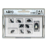 Kato Guaxinim raccoon Dogs Escala Ho 6 602