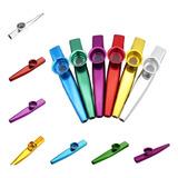 Kazoo Apito Instrumento Sopro Blues Jazz Em Metal Oferta