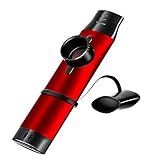 Kazoo Kazoo De Metal Kazoo Colorido Instrumento Musical Com 5 Diafragmas Kazoo Adequado Para Guitarra Ukulele Violino Teclado De Piano Kazoo Ajustável Para Amantes De Música Adulto Vermelho