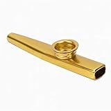 Kazoo Profissional De Liga De Alumínio Para Desempenho Em Viagens  Dourado 