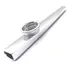 Kazoo Sopro Profissional Prateado Metalico Mxp