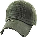 KBETHOS Boné Militar Moderno De Sarja Masculino E Feminino Da Coleção De Operadores Táticos Com Emblema Da Bandeira Dos EUA 0 Olive Tactical Operator Classic Tamanho Nico