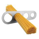 Ke Home Chapa Inox Medidor Porções De Espaguete Macarrão 1 A 4 Pessoas Cor Prateado