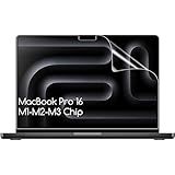 KEANBOLL Pacote Com 2 Protetores De Tela Projetados Para MacBook Pro De 16 Polegadas M3 M3 Pro M3 Max M2 Pro M2 Max M1 Pro M1 Max HD Crystal Clear Shield PET 