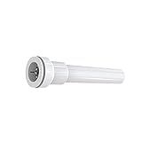 Keeney 42 8IPK Insta Plumb X 20 32 Cm Extensão Se Conecta A 3 17 Cm Sistema De Ajuste De Tubo De Plástico O D Branco