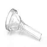KELLY 12C Bocal Lexan De Haste Pequena Trombone Barítono Lexan Transparente
