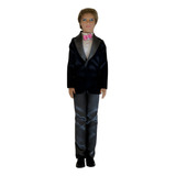 Ken Barbie Tuxedo Preto