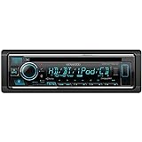 KENWOOD KDC BT782HD Single DIN Bluetooth CD Car Stereo Receiver With Amazon Alexa Voice Control LCD Text Display USB Aux Input