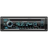 KENWOOD KDC X705 Single DIN CD Receiver With Bluetooth HD Radio Alexa Built In Spotify And Pandora Link For IPhone Or Android Phones SiriusXM Read 3 5Volt Pre Outs