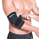 Kestal Cotoveleira Tennis Elbow Longo Preto PP
