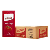 Ketchup Em Sachê Tradicional Caixa Com 168un Ekma