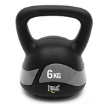 Kettlebell 6kg Everlast Revestido Pvc De