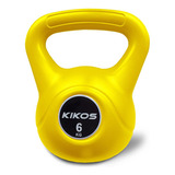 Kettlebell Cement Ps 6kg Amarelo Kikos 251509