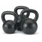 Kettlebell Em Aço Pintado Menor Preço Kit Com 5 Peças