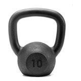 Kettlebell Pintado Preto 10kg