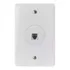 Keystone Rj45 Femea Cat5e Cat6 Tomada De Cabo Rede Ilumi Cor Branco