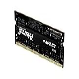 KF316LS9IB 4 Memória De 4GB SODIMM DDR3 1600Mhz FURY Impact 1 35V 1Rx8 204 Pinos Para Notebook Gamers Preto