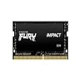 KF432S20IB 32 Memória 32GB SODIMM DDR4 3200Mhz FURY Impact 1 35V 2Rx8 260 Pinos Para Notebook Preto