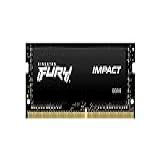 KF432S20IB 8 Memória 8GB SODIMM DDR4 3200Mhz FURY Impact 1 35V 1Rx8 260 Pinos Para Notebook Preto