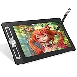 Kiboule 16HD Pro Portátil De 15 6 Polegadas H IPS LCD Gráfico De Desenho Em Tablet Display De Arte Digital Bloco De Desenho 8192 Nível De Pressão Tecnologia Passiva Teclas De Atalhos Personalizáveis