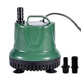 Kiboule 5W 350L H Bomba De água Submersível Mini Bomba De Fonte Com Cabo De Alimentação Ultra Silencioso Bomba De água à Prova D água Para Aquário Tanque De Peixes Lagoa Jardins De água Sistemas Hidropôn