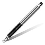 Kiboule Caneta Stylus Caneta Universal Touch Screen Caneta Capacitância De Cabeça Dupla Caneta Capacitiva Durável Portátil Para Telefone Tablet Cinza