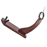 Kichvoe Expositor De Presunto Suporte Esculpindo Prateleiras De Prateleira De Armazenamento Prateleira De Exibição Fixador De Presunto Rack De Presunto De Mesa Metal Fixação Itália Estante