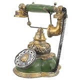 Kichvoe Telefone Antigo Com Mostrador Giratório