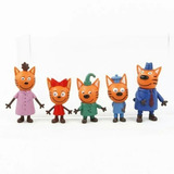 Kid E Cats 5pcs Miniaturas Gatos Cookie Pudim Candy Pudding