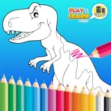 Kids Dinosaur Coloring Book Características Completas Set Crianças Livros Dinossauro De Graça 
