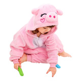 Kigurumi Infantil Plush Pijama Fleece Quentinho Inverno