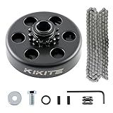 KIKITE Embreagem Go Kart Com Furo De 12 T- Embreagem Centrífuga De 12 Dentes Com Corrente -35 Para Minibike Predator 212cc 2-7-5 HP Honda Kart Motores
