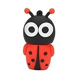 KIKYO Memory Stick  Cartoon Ladybug USB Flash Drives Flash Disk Ou Data Storage Transmission Sharing  U Disk Flash Drive  16 GB 