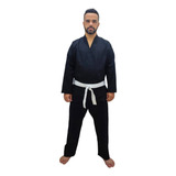Kimono Adulto Karate Brim Reforçado Acompanha Faixa Branca