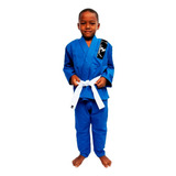 Kimono Azul Infantil Reforçado Jiu Jitsu  Judo   Faixa