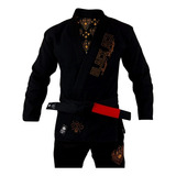 Kimono Black Ace Just Fight Gold