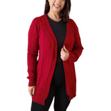 Kimono Cardigan Blusa Trico Tricot Lã Feminino Inverno
