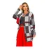 Kimono Cardigan Feminino Blusa Tricot Manga Longa Reto Xadre