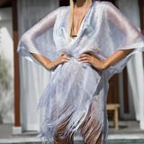 Kimono Feminino Bordada Renda